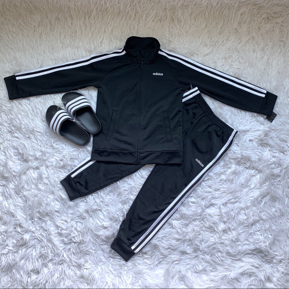 Adidas Track Suit W/ Slides